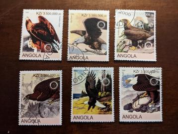 ANGOLA 2000; serie VOGELS beschikbaar voor biedingen