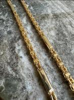 Prachtige 18k gouden massieve MAGNUM ketting, Sieraden, Tassen en Uiterlijk, Nieuw, Goud, Ophalen of Verzenden, Verstelbaar