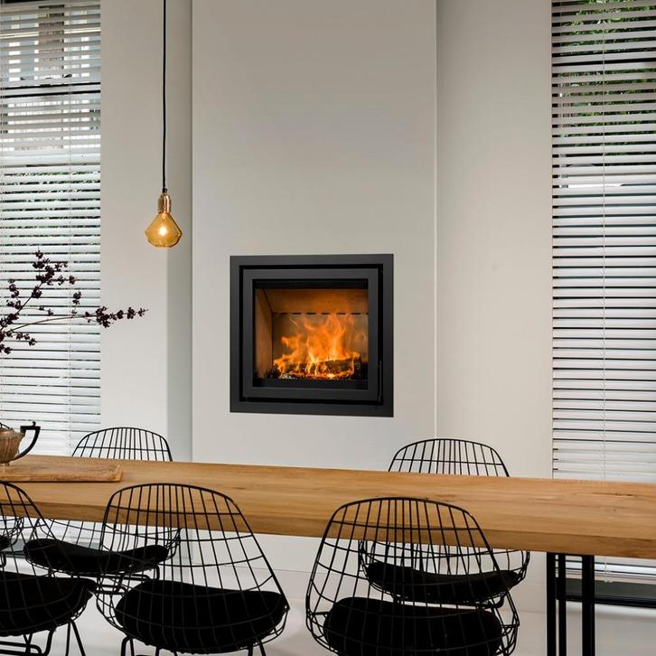 Barbas Unilux 7- 67 inzet hout gestookte haard, Huis en Inrichting, Haarden, Houthaard, Ophalen