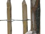 Kastanjepaal geschild dia 6/8cm a 150cm lang, Tuin en Terras, Palen, Balken en Planken, Ophalen, Nieuw, Minder dan 180 cm, Palen