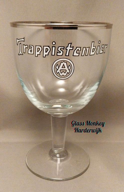 Oud Westmalle bierglas., Verzamelen, Biermerken, Zo goed als nieuw, Glas of Glazen, Overige merken, Ophalen of Verzenden
