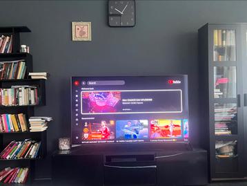 Tv meubel en vitrine kast zwart
