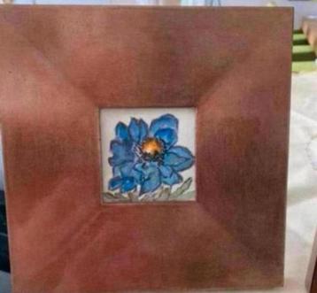 3 st Leuke Bloemen Schilderijtjes beschikbaar voor biedingen