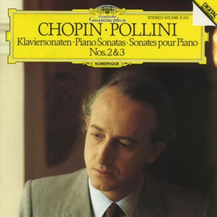 CHOPIN Piano sonatas nos. 2 & 3 CD POLLINI DG, Cd's en Dvd's, Cd's | Klassiek, Gebruikt, Kamermuziek, Romantiek, Ophalen of Verzenden
