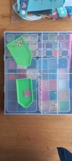 Diamond Painting Opbergdoos + Extra, Hobby en Vrije tijd, Knutselen, Ophalen, Gebruikt, Materiaal