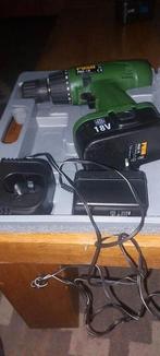18 v schroefboormachine in koffer, Doe-het-zelf en Verbouw, Gereedschap | Boormachines, Ophalen, Zo goed als nieuw, Minder dan 400 watt
