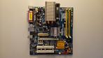 Asrock Wolfdale1333-D667 + Intel Celeron 346 + 1GB, Computers en Software, Moederborden, Gebruikt, Verzenden, Intel, LGA 775