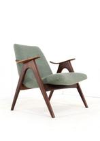 Louis van Teeffelen Wébé fauteuil vintage gratis bezorgd, Hout, Gebruikt, -, Minder dan 75 cm