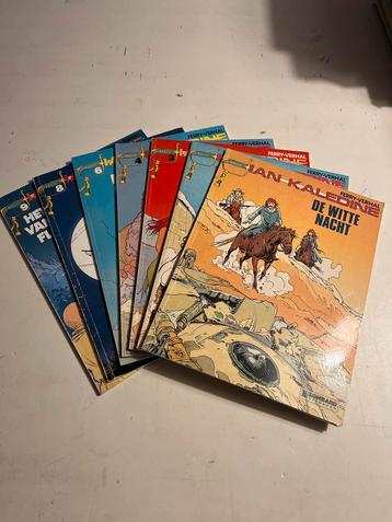 Ian Kaledine 1,2,3,4,6,8 & 9 - Eerste Drukken beschikbaar voor biedingen