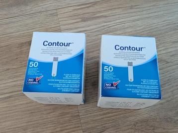 Contour teststrips 2 doosjes (prijs is per doosje á 50 st.) beschikbaar voor biedingen