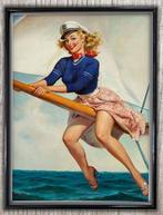 GIL ELVGREN Sexy Retro PIN UP Print in lijst #3, Verzenden, Nieuw, A1 t/m A3, Film en Tv