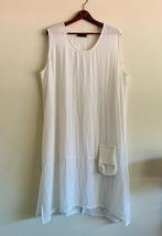 Zomerjurk One O One., Kleding | Dames, Grote Maten, One O one, Ophalen of Verzenden, Zo goed als nieuw, Wit