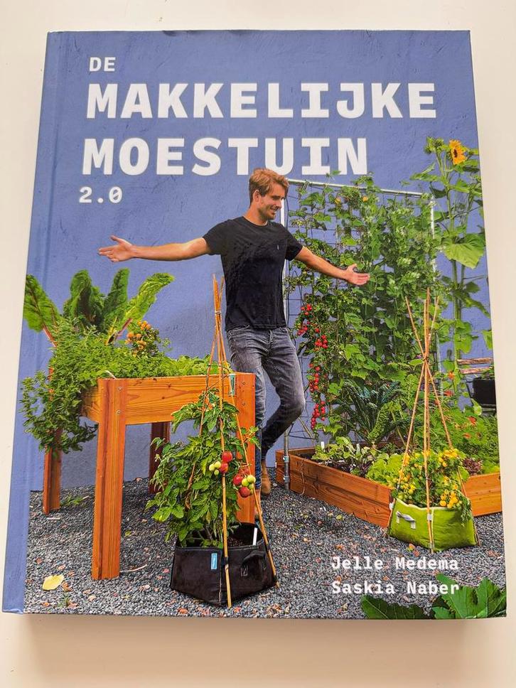 De Makkelijke Moestuin 2.0 - Jelle Medema, Boeken, Wonen en Tuinieren, Zo goed als nieuw, Moestuin, Ophalen of Verzenden
