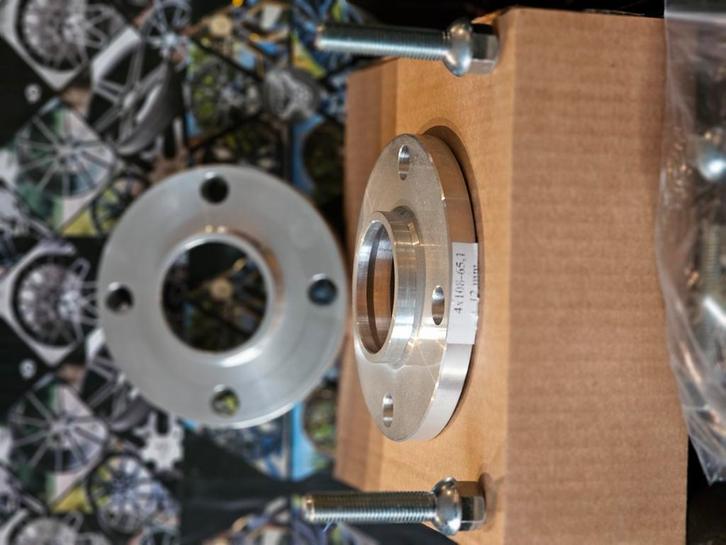 Spoorverbreders spacers Peugeot Citroen 4x108 65.1  12mm, Auto diversen, Tuning en Styling, Ophalen of Verzenden