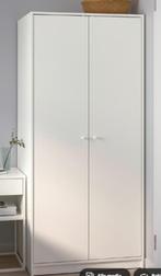 IKEA KLEPPSTAD Kledingkast met 2 deuren, wit, 79x176 cm, Ophalen, Overige materialen, Gebruikt, Met hangruimte