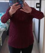 Aubergine trui maat 44/46 - weinig gedragen, Ophalen of Verzenden