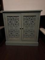 Vintage Kastje met Houtsnijwerk, Antiek en Kunst, Ophalen