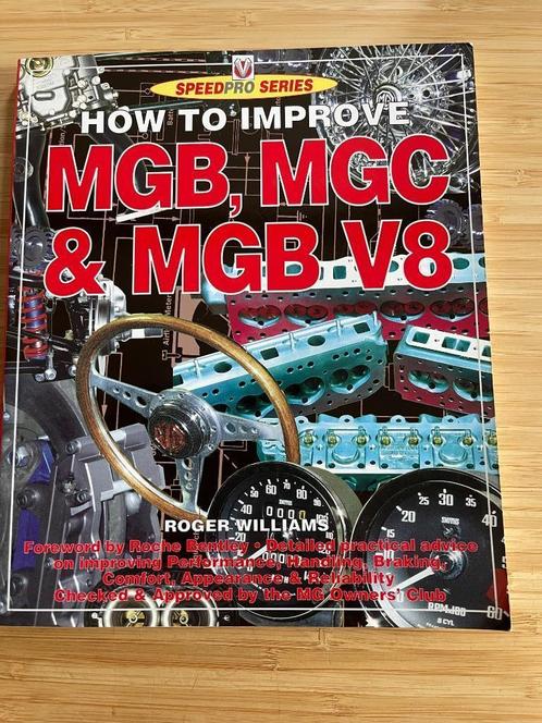 How to Improve Mgb, Mgc & Mgb V8 Roger Williams, Boeken, Auto's | Boeken, Gelezen, Ophalen of Verzenden