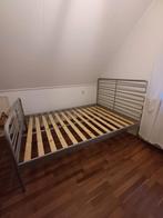 Ikea metalen bed 140x200, Ophalen, Gebruikt, Tweepersoons, 140 cm