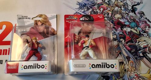 Nintendo Amiibo Ryu Ken - Nintendo Switch - Amiibo, Spelcomputers en Games, Spelcomputers | Overige Accessoires, Nieuw, Ophalen of Verzenden