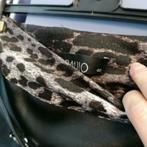 Sao Paulo luipaard setje: Rok + Blazer jasje mt 40-42 35225, Maat 38/40 (M), Kostuum of Pak, ., Zwart