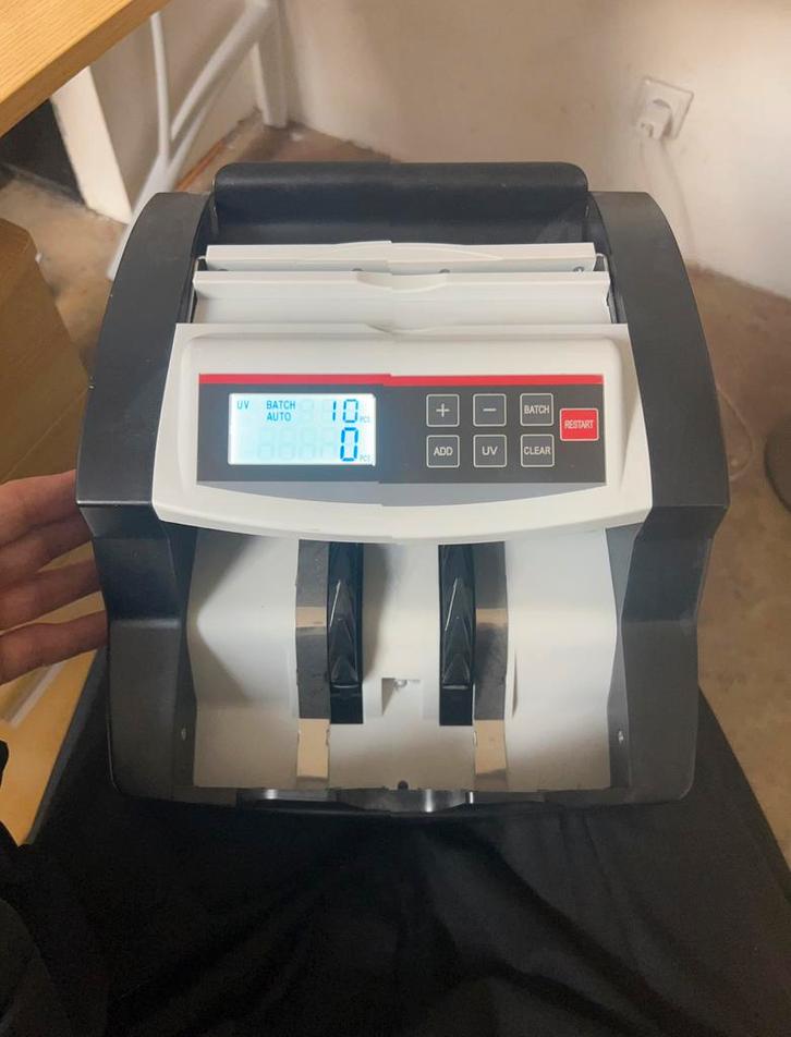 Biljettelmachine / Geldtelmachine met UV-detectie, Postzegels en Munten, Munten en Bankbiljetten | Toebehoren, Sorteermachine of Telmachine