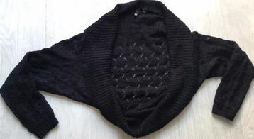 Zwart vestje / bolero maat M van H&M beschikbaar voor biedingen