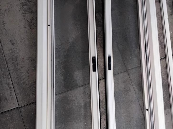 luxaflex dubbele rolhordeur aluminium, Doe-het-zelf en Verbouw, Deuren en Horren, Gebruikt, Minder dan 200 cm, Ophalen