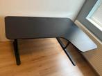 Ikea Bekant Hoekbureau rechts 160x110cm, Huis en Inrichting, Ophalen, In hoogte verstelbaar, Gebruikt, Bureau