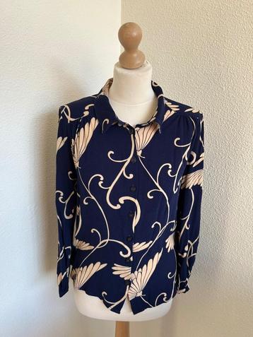 King Louie maat 44 prachtige retro blouse 2256 beschikbaar voor biedingen