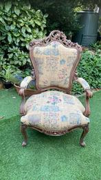Fauteuil stoel barok stijl, Ophalen