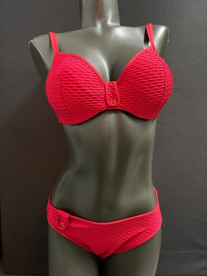 Marie jo bikini 80b /42 en 85c /46 model brigitte, Kleding | Dames, Badmode en Zwemkleding, Nieuw, Bikini, Rood, Verzenden