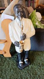 Jazz Muziek Figuur standbeeld, Verzamelen, Beelden en Beeldjes, Ophalen, Zo goed als nieuw