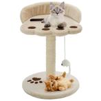 Krabpaal Klimpaal Kattenpaal Krabplank beige GRATIS BEZORGD!, Verzenden, Nieuw, Krabpaal