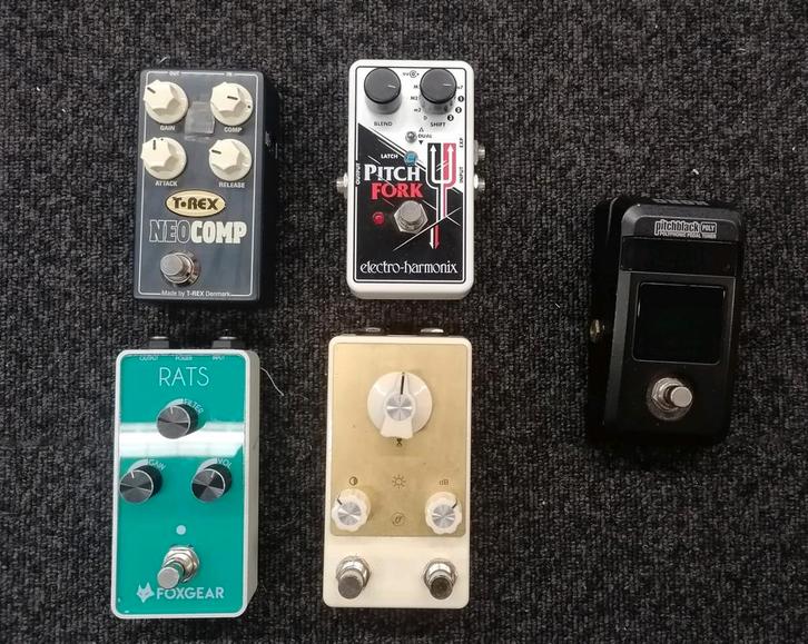 Effectenpedalen: Korg, Fjord Fuzz, Trex, EHX, Foxgear, Muziek en Instrumenten, Effecten, Gebruikt, Distortion, Overdrive of Fuzz