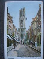 Ansichtkaart Zadelstraat Utrecht Dom in stijgers., Ophalen of Verzenden, Voor 1920, Ongelopen, Utrecht