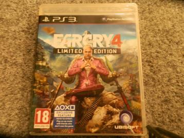 Ps3 spel Farcry 4 limited edition beschikbaar voor biedingen
