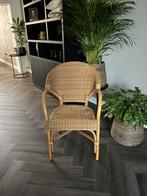 Vintage rieten stoel NIEUW!!, Huis en Inrichting, Stoelen, Ophalen, Zo goed als nieuw, Bruin, Eén