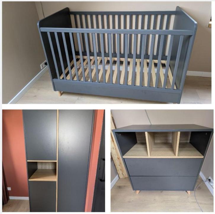 Quax Loft - kinderkamer (Bed / Commode / Kast), Kinderen en Baby's, Kinderkamer | Commodes en Kasten, Zo goed als nieuw, 105 cm of meer