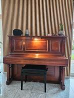 Piano met kruk, Muziek en Instrumenten, Piano's, Ophalen, Gebruikt