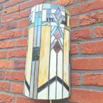Vintage Wandlamp 'Tiffany', Durban motief, Ophalen of Verzenden, Zo goed als nieuw, Glas