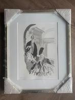 Litho Zeefdruk, Ophalen, Zo goed als nieuw, Hout, Minder dan 50 cm