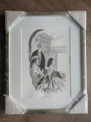 Litho Zeefdruk beschikbaar voor biedingen
