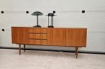 Vintage dressoir met messing knopjes, 200cm, Ophalen, ., 150 tot 200 cm, .