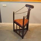 Arts & Crafts schapenleren stoel, Ophalen
