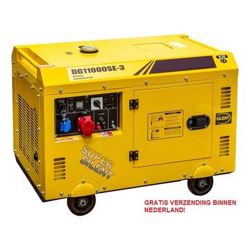 Diesel Aggregaat / Generator Silent 10 KVA - 230/3x400V beschikbaar voor biedingen
