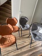 Eetkamerstoelen (setje van 4), Ophalen, Gebruikt, Bruin, Vier