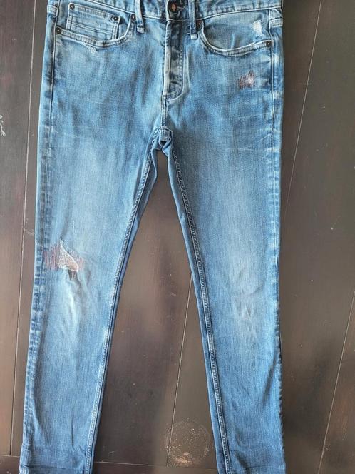 CLASSIC DENHAM RAZOR SLIM FIT STRETCH CANDIANI DESTROY 32/34, Kleding | Heren, Spijkerbroeken en Jeans, Zo goed als nieuw, W32 (confectie 46) of kleiner
