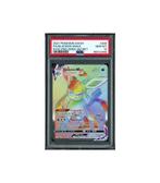 Pokemon Glaceon VMAX Evolving Skies SR Full Art #208 PSA 10, Ophalen of Verzenden, Zo goed als nieuw, Losse kaart, Foil