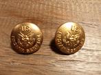 2x US Indian service knopen, zeldzaam, Verzamelen, Militaria | Tweede Wereldoorlog, Ophalen of Verzenden, Landmacht, Amerika, Kleding of Schoenen